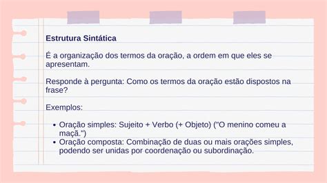O Q é Função Sintatica