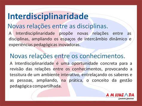 O Q é Interdisciplinaridade