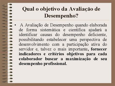 O Que é Avaliação