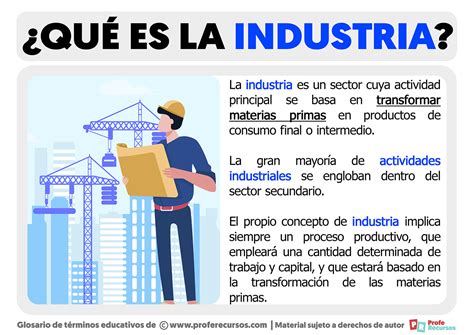 O Que E Industria