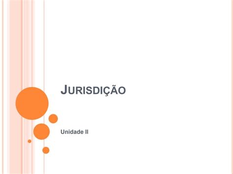 O Que é Jurisdição