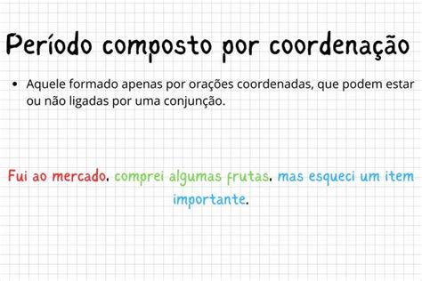 O Que é Um Período Composto Por Subordinação