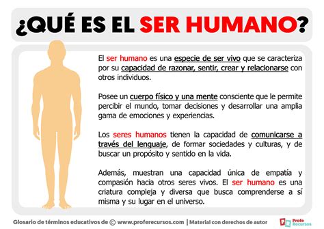 O Que é Um Ser Humano