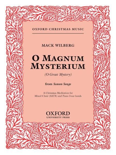 Download O Magnum Mysterium O Great Mystery Vocal Score Satb 