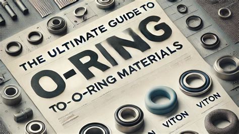 Download O Ring Material Selection Guide 