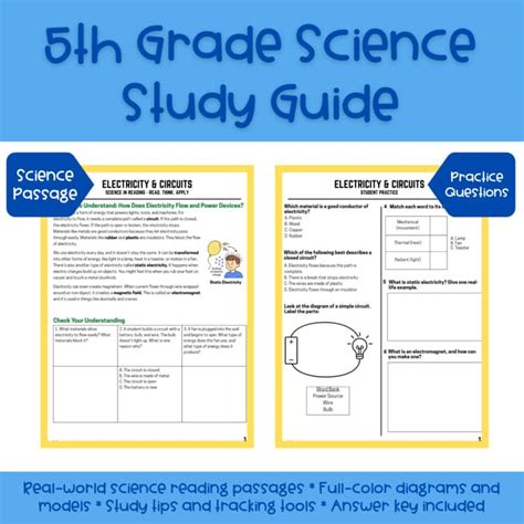 oaa 5th grade science study guide