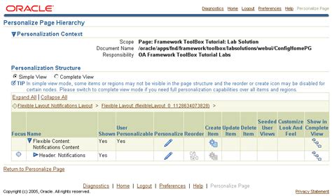 Read Online Oaf Personalization User Guide 