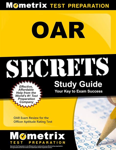 Oar Secrets Study Guide Oar Exam Review For The Officer Aptitude Rating Test