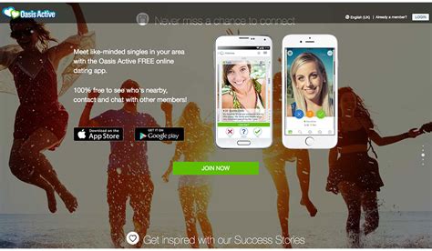 oasis active free dating app