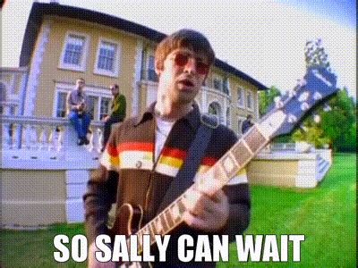 Oasis So Sally Can Wait Lyrics