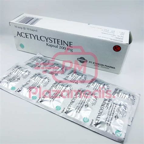 obat acetylcysteine 200 mg