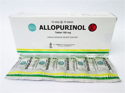 obat allopurinol