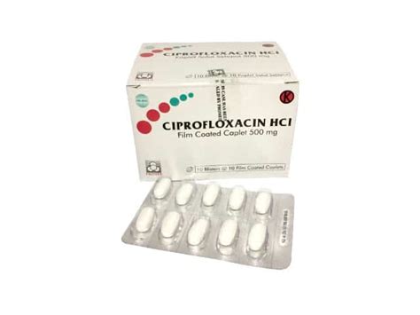 obat ciprofloxacin hcl 500 mg