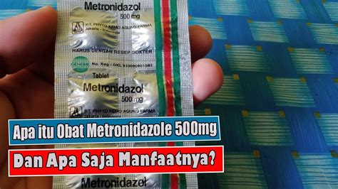 obat metronidazole untuk apa