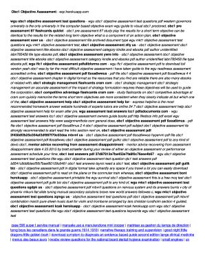 Read Obc1 Objective Assessment 