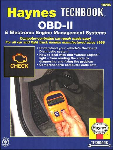 Obd Ii Electronic Engine Management Systems Tech Book Pdf