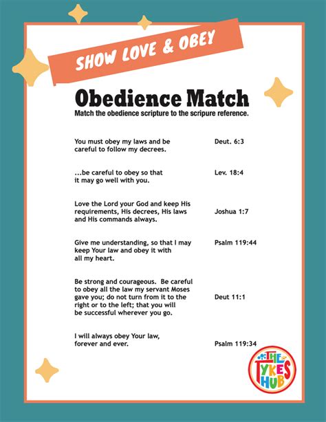 Obedience To A Rule