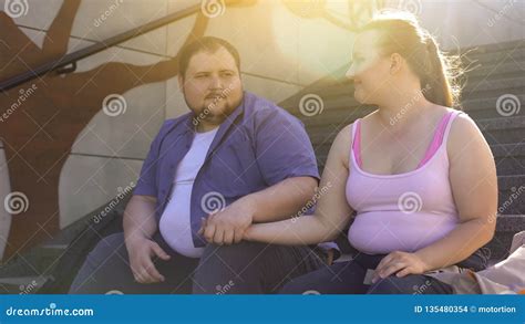 obese man dating