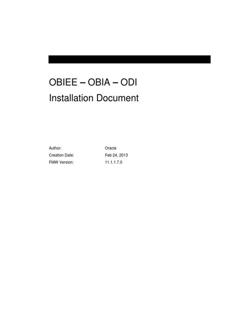 Read Obia Documentation File Type Pdf 