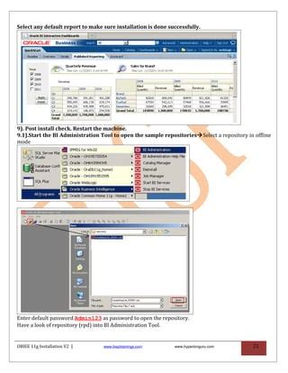 Download Obiee 11G Administration Guide 