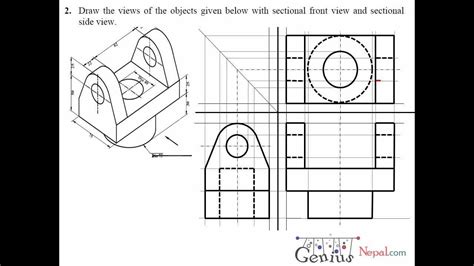 object line in engineering drawing onelinearttutorial