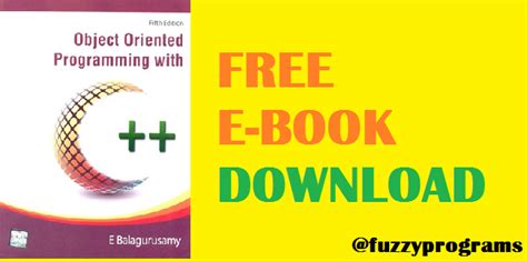 object oriented programming with c by balaguruswamy 6th edition