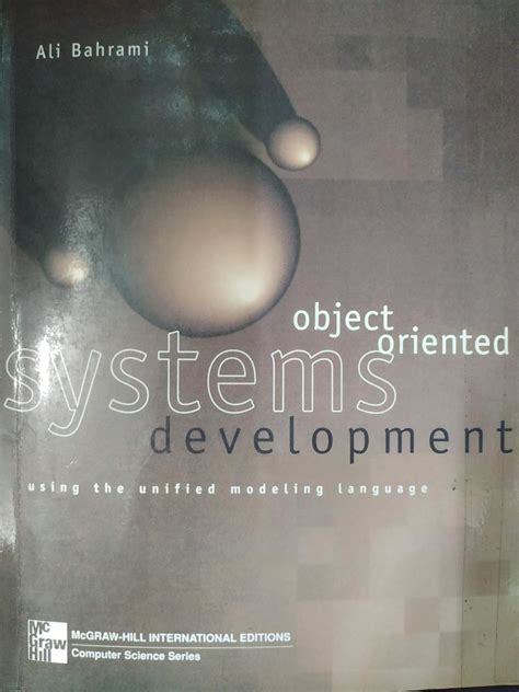 Object Oriented Systems Development By Ali Bahrami Pdf Free Download