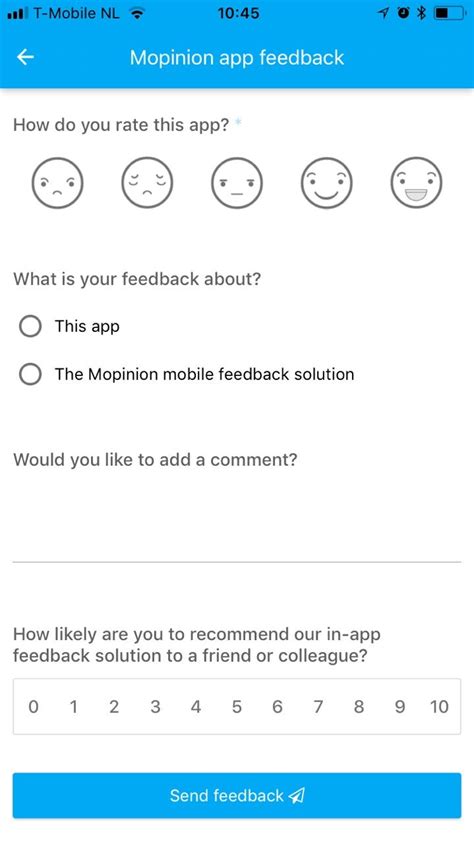 objective c iOS Simple InApp User Feedback Form Stack Overflow