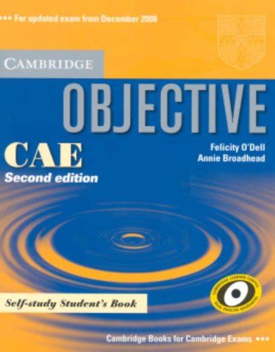 Objective Cae Students Book Amazon Es Felicity Odell