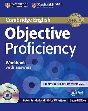 Objective Proficiency Workbook With Answers