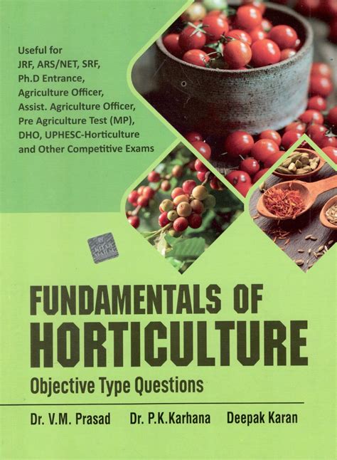 Objective Type Questions Of Horticulture