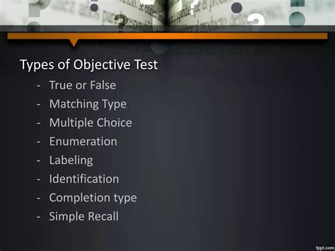 Objective Type Test