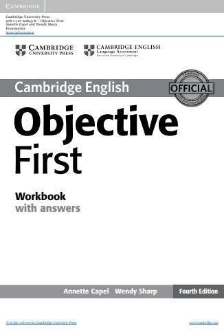 Download Objective First Workbook With Answers 