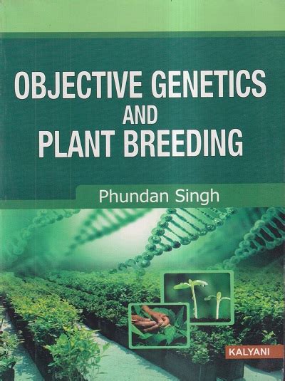 Read Objective Genetics And Plant Breeding 