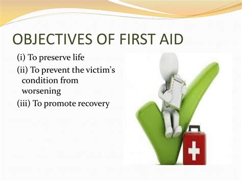 Objectives Of First Aid
