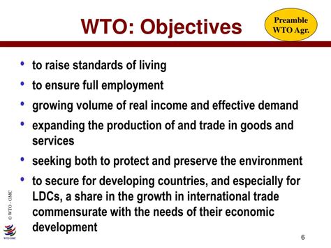 Objectives Of Wto