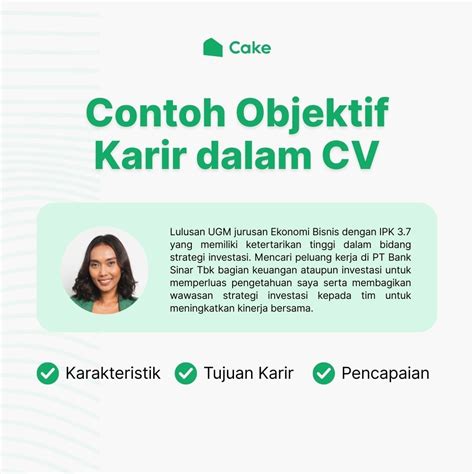 Objektif Dalam Cv