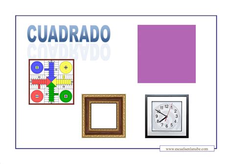 Objetos Con Forma De Cuadrado