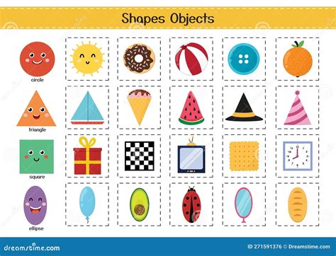 Objetos Con Forma De Figuras Geometricas