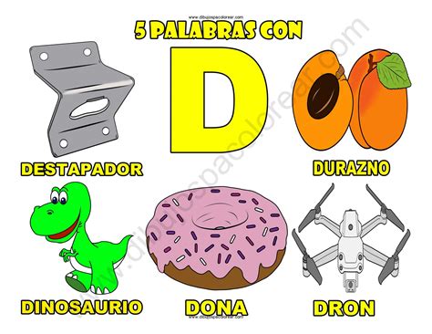 Objetos Con La Letra D