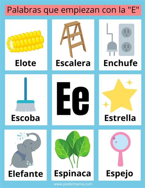 Objetos Con La Letra E