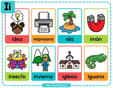 Objetos Que Empiecen Con I