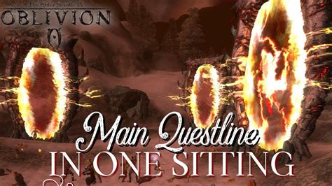 oblivion main questline