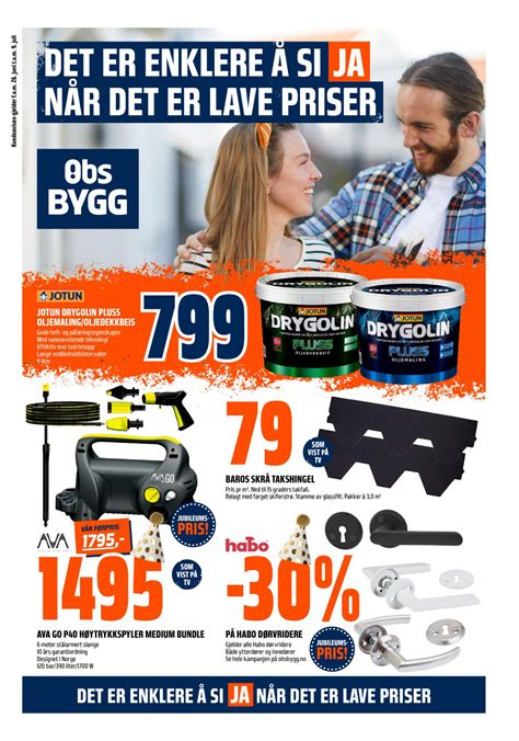 obs bygg tilbudsavis