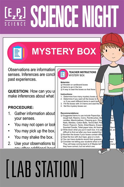 Observation And The Mystery Box Science Learning Hub Science Observation Activities - Science Observation Activities