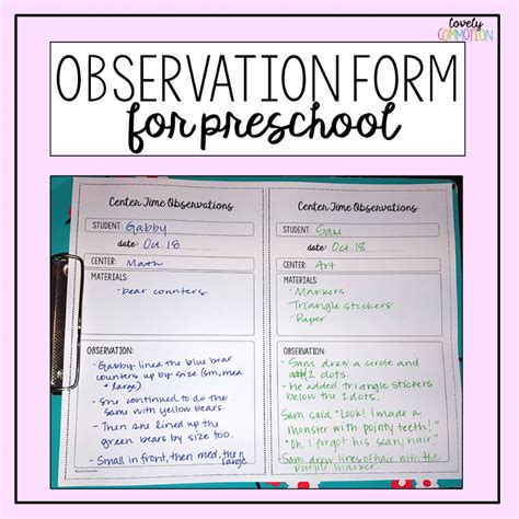 Download Observation Paper On Infants 