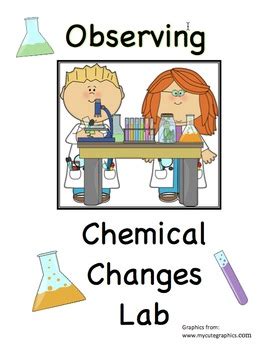 Observing Chemical Change Teaching Resources Tpt Observing Chemical Change Worksheet - Observing Chemical Change Worksheet