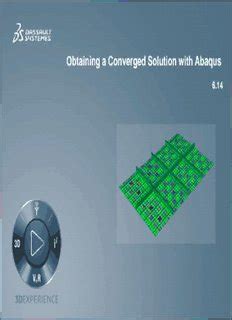 Full Download Obtaining A Converged Solution With Abaqus 