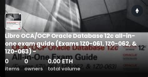 Download Oca Ocp Oracle Database 12C All In One Exam Guide Exams 1Z0 061 1Z0 062 1Z0 063 