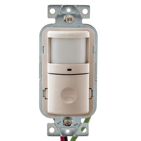 Occupancy Sensor Switch Outlet